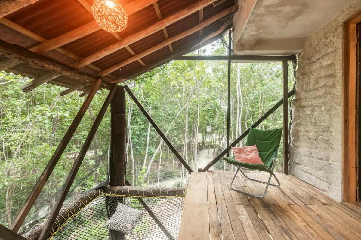 Отель Casa Costal - Glamping Experience Пуэрто-Морелос Экстерьер фото