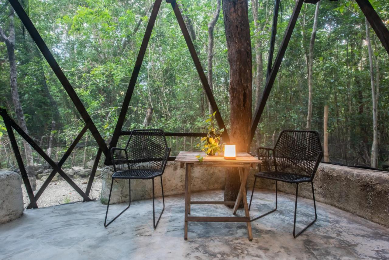 Отель Casa Costal - Glamping Experience Пуэрто-Морелос Экстерьер фото