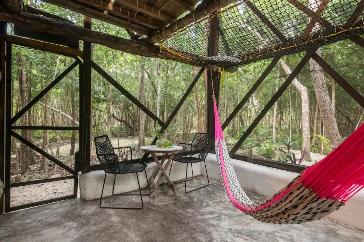 Отель Casa Costal - Glamping Experience Пуэрто-Морелос Экстерьер фото